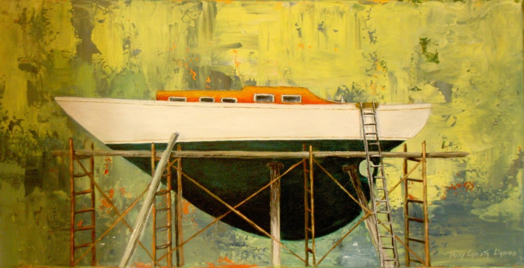 Proyecto (Técnica mixta sobre tela - 80 x 40)